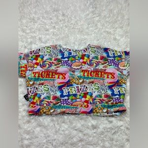 Carnival Croptop : Small shop Baby Bum Clothing